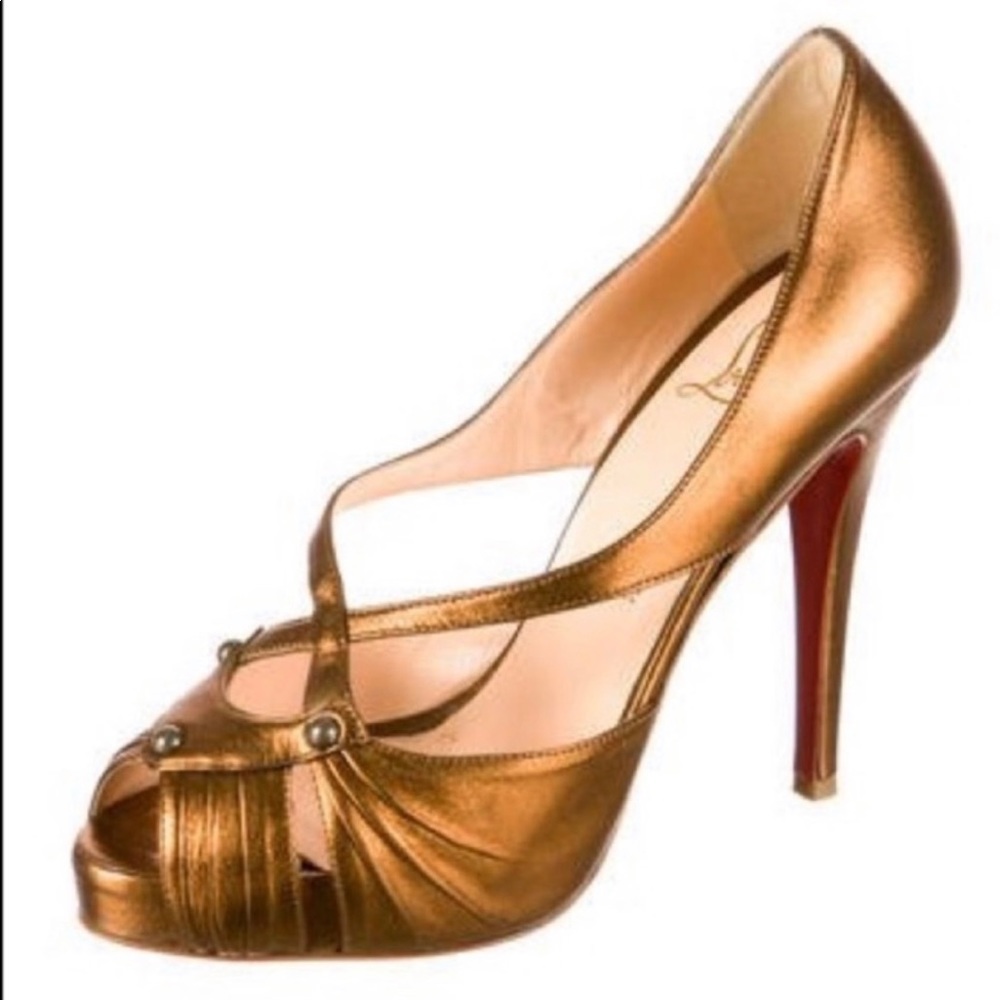 Gently Used Louboutin Scissor Girl Heels
